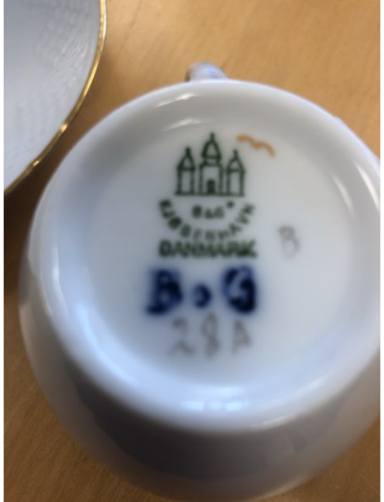 B&G Mågestel, kaffekop